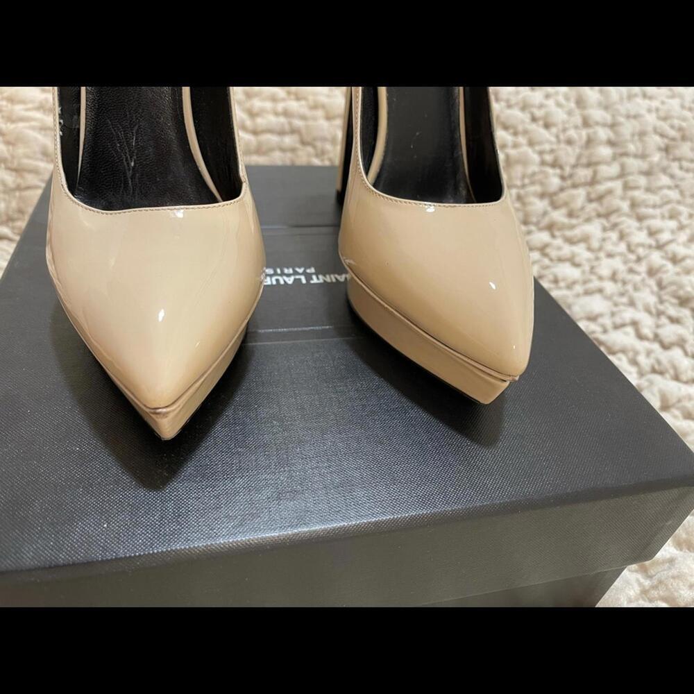 YSL / Saint Laurent Pumps Vitello vernice heels - Picture 4 of 5